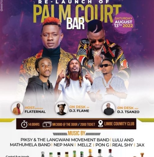 Re Launch Of Palm Court Bar