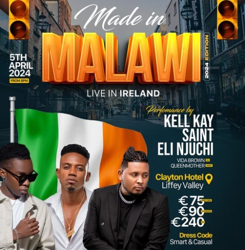 Made In Malwi Live In Ireland